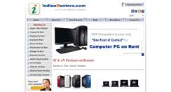Desktop Screenshot of delhi.indianrenters.com