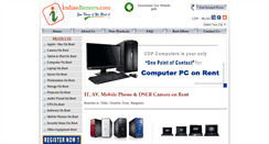 Desktop Screenshot of indianrenters.com